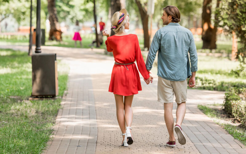 Pärchen in lockerer Beziehung